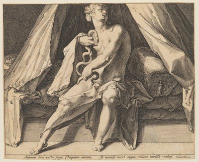 Kleopatra af Jan Harmensz. Muller