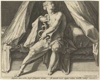 Kleopatras død af Jan Harmensz. Muller