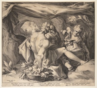 Lot og hans døtre af Jan Harmensz. Muller