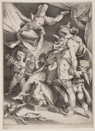 Venus og Merkur af Jan Harmensz. Muller