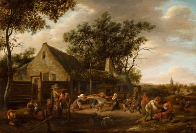 Bønder danser på en kro, ca. 1646-8 af Jan Havicksz. Steen