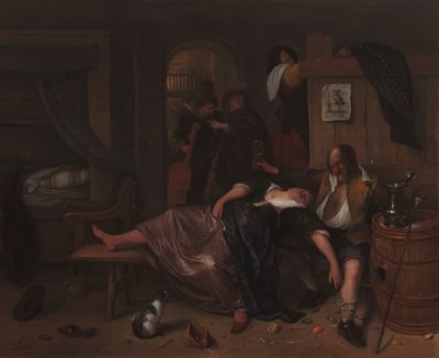 Det berusede par Det berusede par af Jan Havicksz. Steen