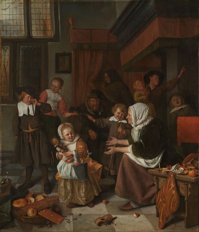 St Nicholas fest af Jan Havicksz. Steen