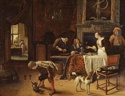 Easy Come, Easy Go, 1661 af Jan Havickszoon Steen