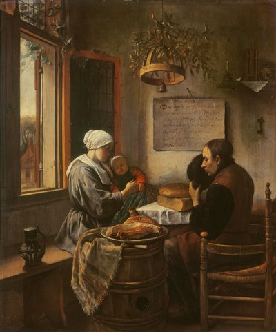 Nåde før kød, 1660 af Jan Havickszoon Steen