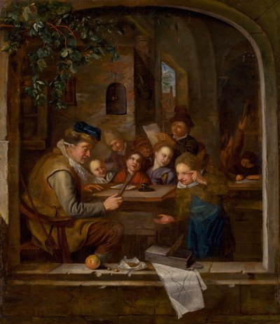 Skolen, ca. 1650. af Jan Havickszoon Steen