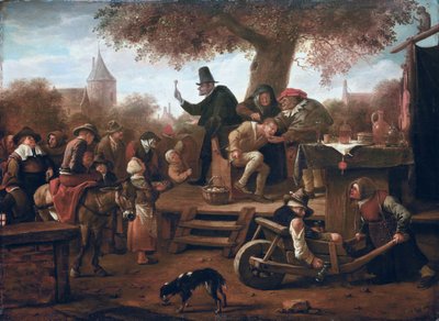 Kvaksalveren af Jan Havickszoon Steen