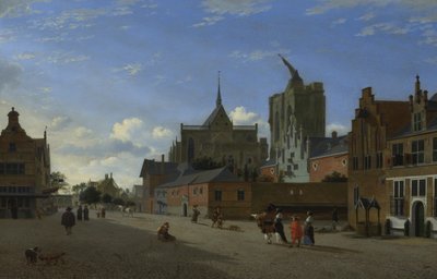 Udsigt i Köln, ca. 1660 af Jan Heyden van der