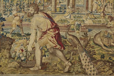 Detalje af Vertumnus, fra Vertumnus og Pomona, c.1630 af Jan II Raes