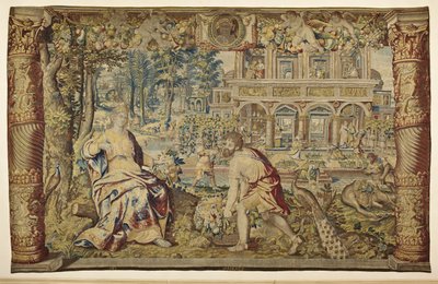 Vertumnus og Pomona, ca. 1630 af Jan II Raes