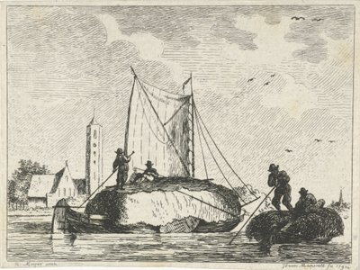To høpramme af Jan Izaak van Mansvelt
