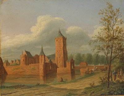 Batestein Slot nær Vianen af Jan Jacob Teyler van Hall