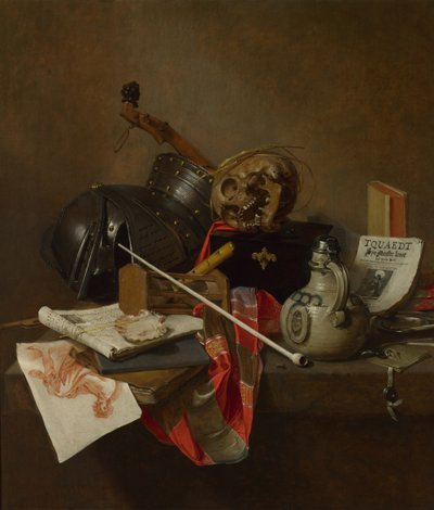 Vanitas Stilleben, 1648 af Jan Jansz. Treck