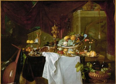 Dessert. Stilleben ... af Jan Jansz de Heem