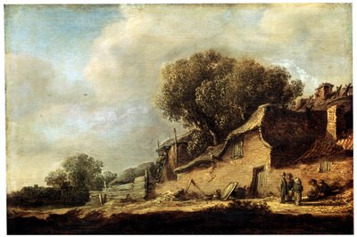 Landskab med et bondehytte, 1631. af Jan Josephsz van Goyen