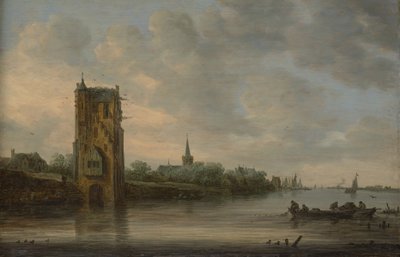Pelkus-porten nær Utrecht af Jan Josephsz van Goyen