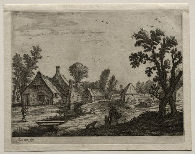 Planken over Strømmen. af Jan Josephsz van Goyen