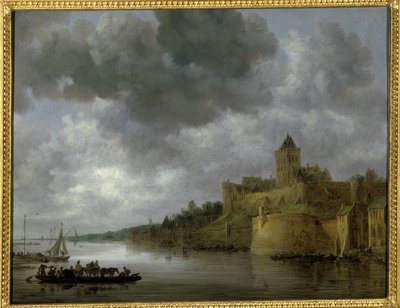 Valkhof i Nymwegen, 1642 af Jan Josephsz van Goyen