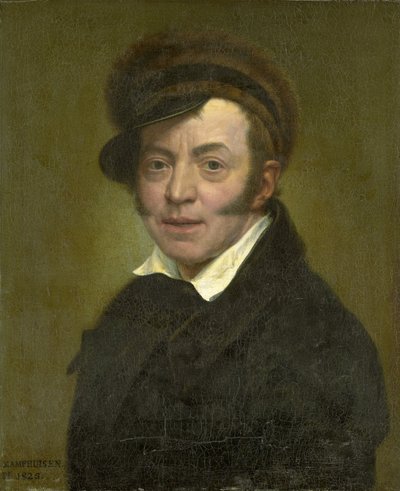 Selvportræt af Jan Kamphuijsen