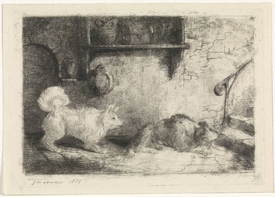 To hunde af Jan Karel Jacob de Jonge
