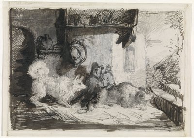 To hunde af Jan Karel Jacob de Jonge