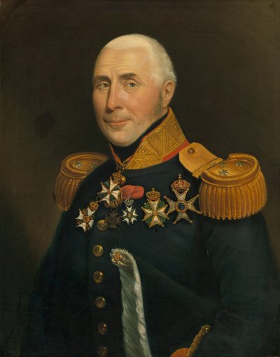 Portræt af Gijsbertus Martinus Cort Heyligers af Jan Kieft