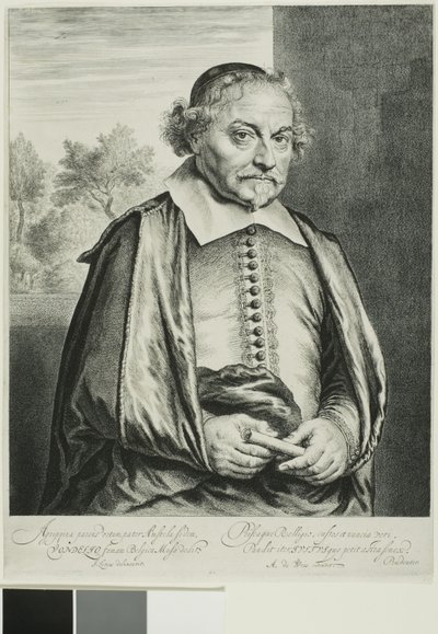 Joost van den Vondel af Jan Lievens