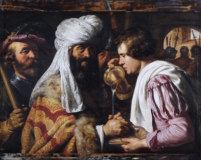 Pilatus vasker sine hænder af Jan Lievens