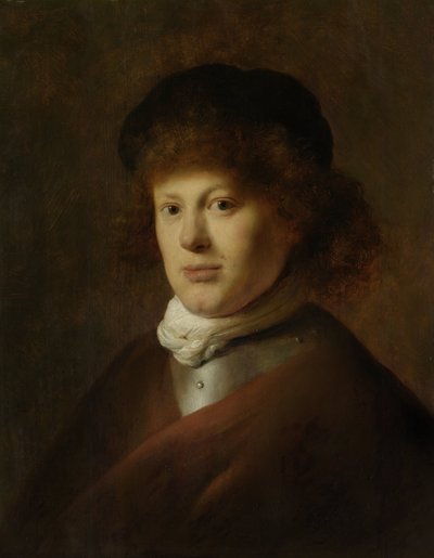 Portræt af Rembrandt van Rijn Portræt af Rembrandt af Jan Lievens