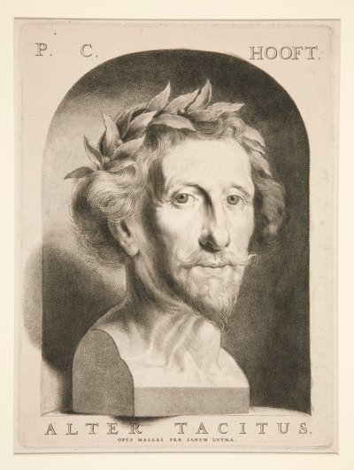 Pieter Cornelisz. Hoved (1581-1647) af Jan Lutma The Younger