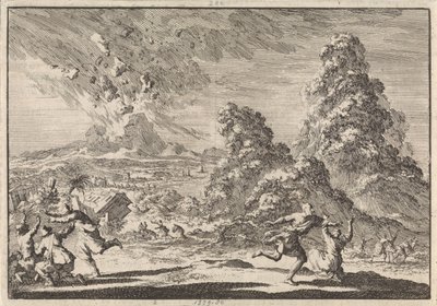 Jordskælv på Ambon, 1674 af Jan Luyken