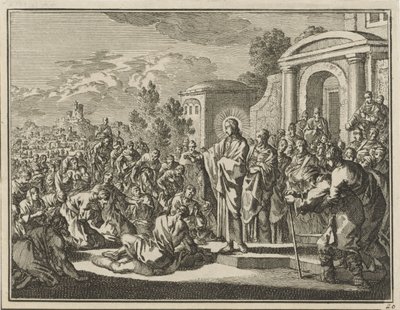Kristus helbreder de syge af Jan Luyken