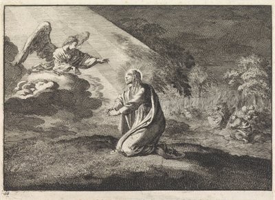 Kristus i Getsemane Have af Jan Luyken