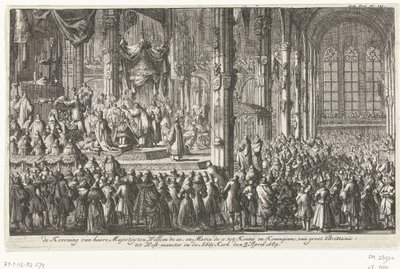 Kroningen af Vilhelm 3., 1689 af Jan Luyken