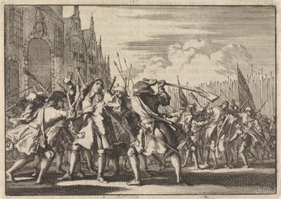 Mordet på brødrene De Witt, 1672 af Jan Luyken