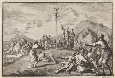 Etablering af kobberslangen af Jan Luyken