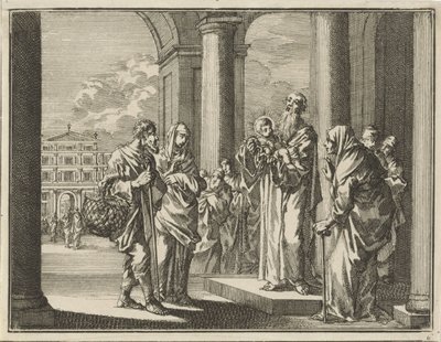 Fremstillingen af Kristus i templet af Jan Luyken