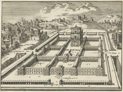 Salomos tempel, Jerusalem (variant B) af Jan Luyken