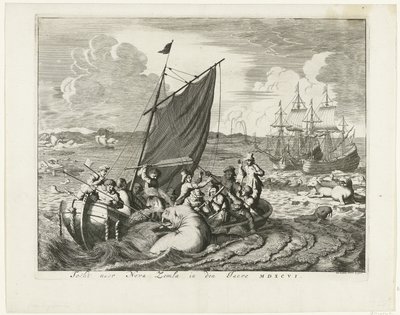 Tte Rejse til Ny Jord Yin 1596, 1679-1681 af Jan Luyken