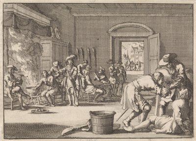 Forfølgelse af de reformerte i Frankrig, 1685 af Jan Luyken