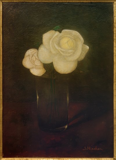 Kameliaer i et glas af Jan Mankes