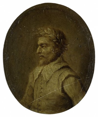 Portræt af Mattheus de Casteleyn, præst og retorik i Oudenaarde af Jan Maurits Quinkhard