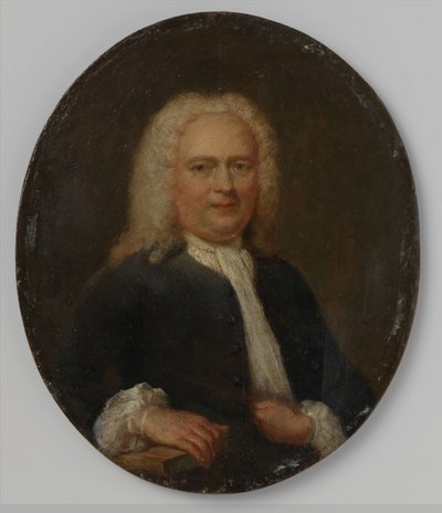 Portræt af en mand, måske et medlem af familien Klinkhamer af Jan Maurits Quinkhard