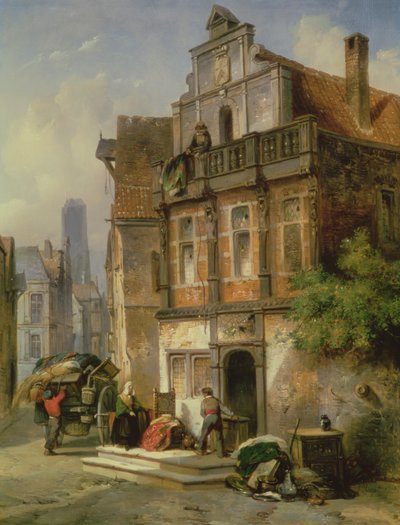 Indflytning, 1837 af Jan Michiel Ruyten