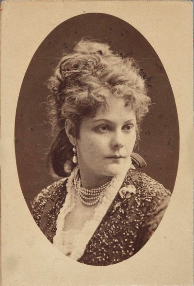 Portræt af pianist og komponist Sophie Menter 1846-1918, 1893. af Jan Mieczkowski