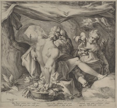 Lot og hans døtre af Jan Muller