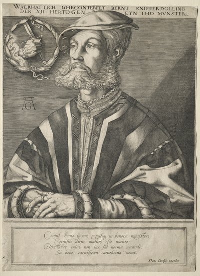 Portræt af Bernard Knipperdolling. af Jan Muller