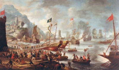 Slaget ved Lepanto: Sejren, 1671. af Jan Peeters the Elder