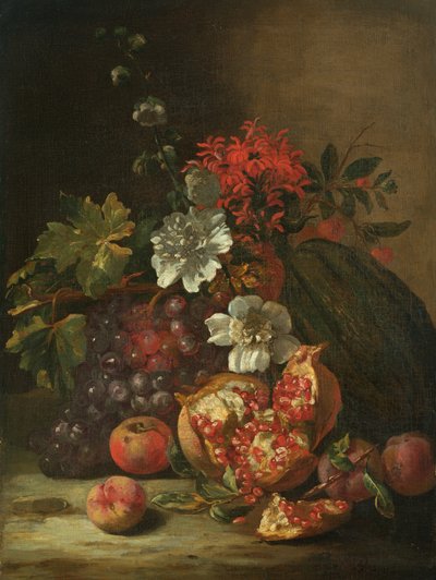 Frugt og Blomster af Jan Peter van the Younger Bredael