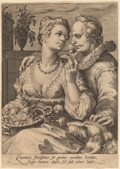 Lugt af Jan Pietersz Saenredam after Hendrik Goltzius